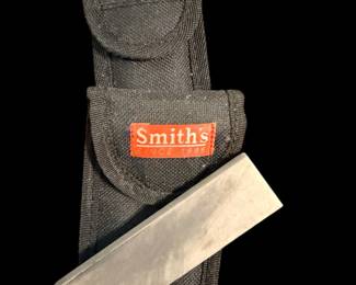 Smith's Knife Sharpening Stone and Pouch