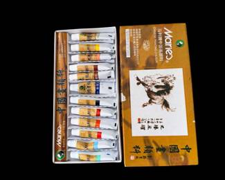 Marie's Chinese brush painting sumie watercolor set