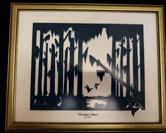 Woody’s place by Clay Rice signed