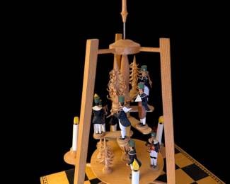 Original folk art Christmas pyramid German