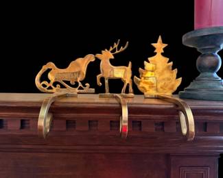 10-12 brass stocking holders