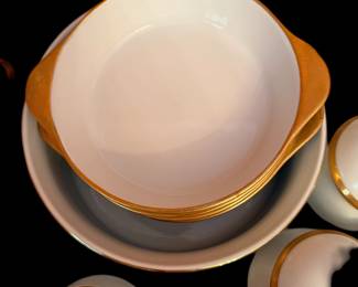 Corning Centura six bread and butters eight bowls