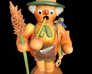 Steinbach Volkskunst Incense Smoker Aus Hohenhameln Hiker Traveler 