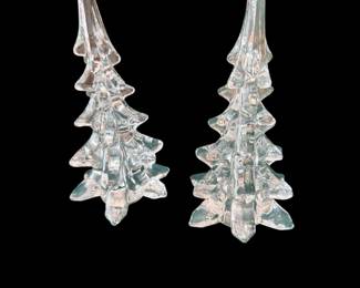 Christmas Trees  Clear Crystal Beautiful
