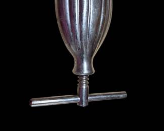 Vintage Cast Metal Hand Crank Vice Style Hand Turn Screw Nut Cracker