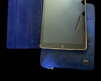 Apple iPad with case and accessories