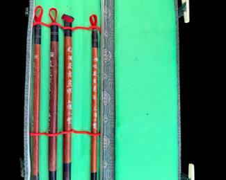 Chinese Calligraphy Japanese Writing Painting ART Sumi Brush SET of 4