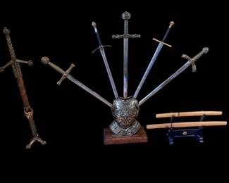 Letter Opener Set, Letter Openers with Stand, Letter Openers Knife, Letter Opener Sword, 