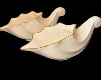 Lenox pair of cornucopia’s