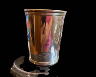 Pair of sterling Alvin S251  Derby Mint Julep Cup, No MONO