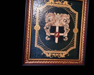 Gesso Shield Painting from Germany