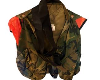 Hunting camo vest