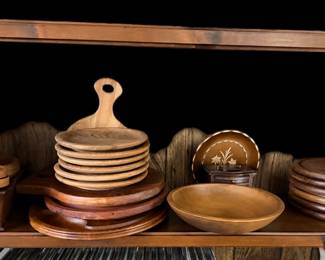 Lots of teak products