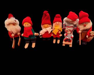 Lots of Christmas decorations