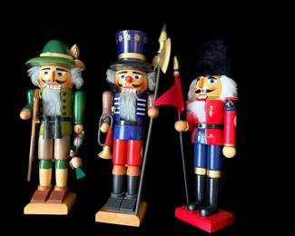 Nutcrackers all around 12 inches tall