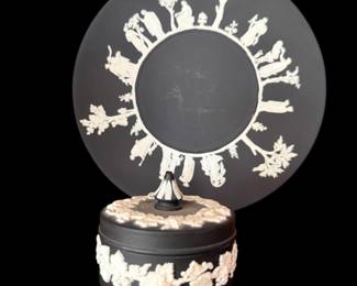 Wedgewood black Jasperware