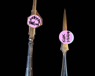 Sterling silver letter openers