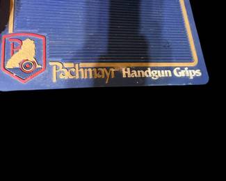 Pachmayr Handgun Grips Vintage Rubber Advertising Promotion Cleaning Pub Mat
