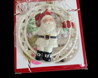 Lenox  Santa Christmas ornament