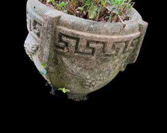 Pair of outdoor garden planters