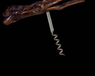 Vintage Corkscrew Laurent Siret Rocheforts Vine Handled Direct Pull, French Wine , Mid Century barware 