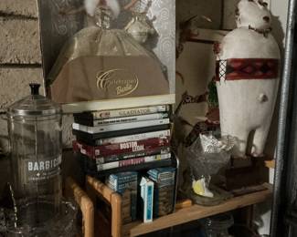Barbies, dvds & miscellaneous 