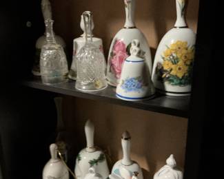 Glass and porcelain bells
