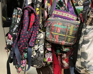 Over a dozen Vera Bradley Purses