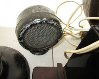 Vintage radio speaker