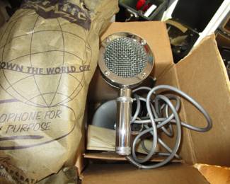 Vintage microphone
