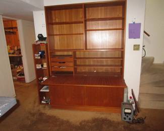 Mid Century Modern Teak credenza/bookcase Poul Hundevad Denmark