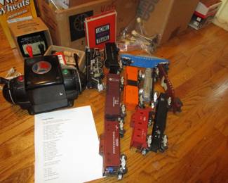Lionel O Gauge train set complete with track and extras