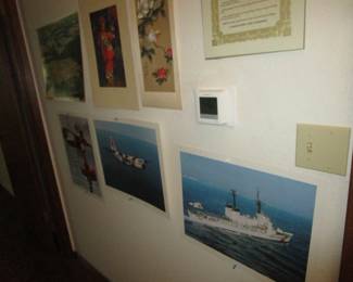 Lots of posters, art