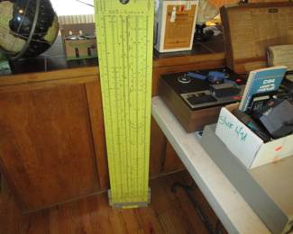 HUGE slide rule vintage