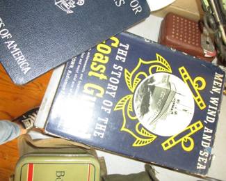 Vintage books/paper Military