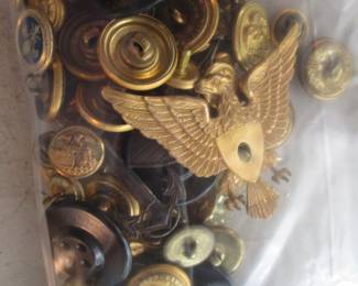 Bag of Military pins