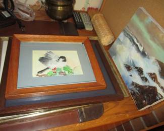 Lots of art and frames