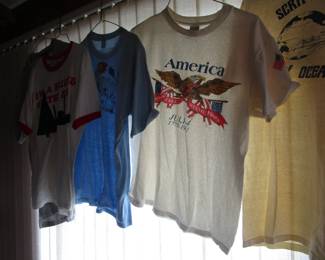 A lot of vintage T's 1970's-1980's