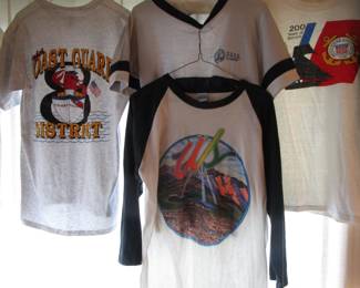 Vintage graphic t's 1970's - 1980's