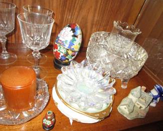Crystal and glassware