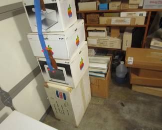 Boxes and boxes new/old stock
