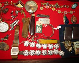 Jewelry case packed