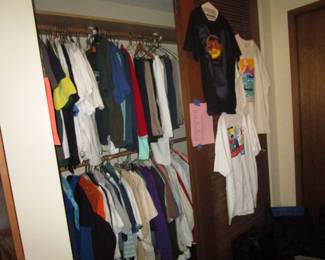 Tons of vintage clothes