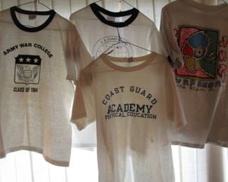 Vintage graphic t's 1970's - 1980's