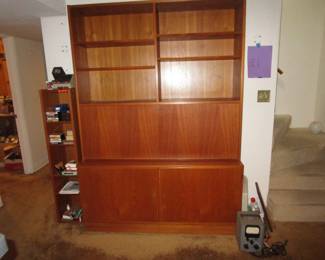 Mid Century Modern Teak credenza/bookcase Poul Hundevad Denmark