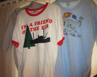 Vintage graphic t's 1970's - 1980's