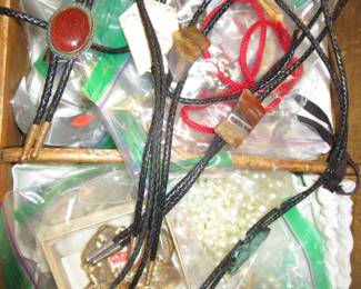 Bagged lots, bolo ties