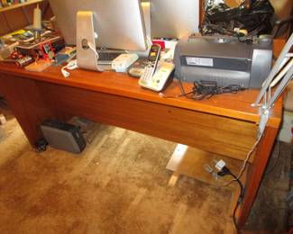 library - teak desk Mid Century Jesper