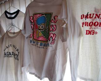 A lot of vintage T's 1970's-1980's