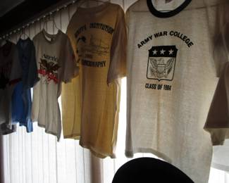 A lot of vintage T's 1970's-1980's